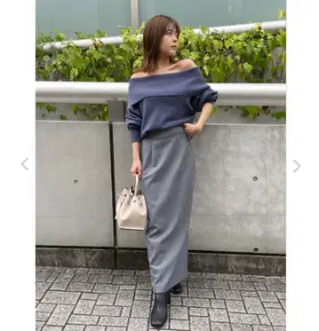 프레이 아이디 I라인 슬릿 스커트