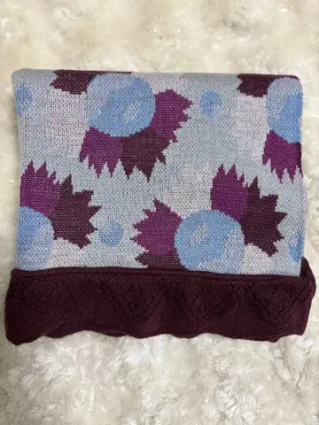 미사용 ANNA SUI 스톨 머플러 무릎 담요 일본제