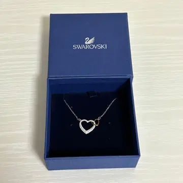 스와로브스키 하트 목걸이