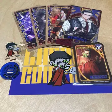 림버스 컴퍼니 아르카나 카드 인격 편성풍 씰 미니 아크릴 스탠드 뫼르소