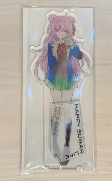 해피 슈가 라이프 뮤지엄 마츠자카 사토 빅 아크릴 스탠드