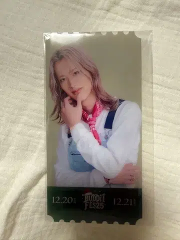 BUDDiiS 클리어 픽처 티켓 MORRIE