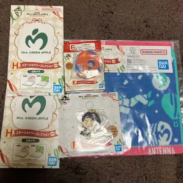 Mrs. GREEN APPLE 와카이 히로토 세트 제일복권