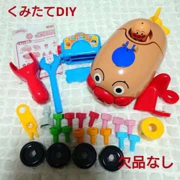 조립 DIY 날아라 노즈펀치 나사나사 호빵맨호