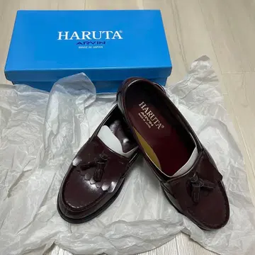 HARUTA 여성용 퀼트 태슬 로퍼 로터