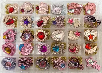 세본스타 핑크 퍼플 계열 도금 세트