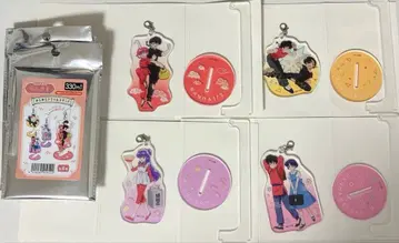 란마 1/2 흔들흔들 아크릴 스탠드 전 4종 컴프 세트 캔두