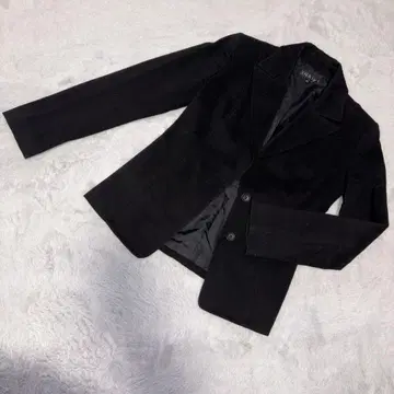 [컨디션 최상] INDIVI 인디비(38) 테일러드 자켓 블랙 포멀