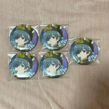 블랙 시엘 캔뱃지 복권 랙