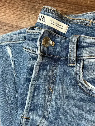 새상품급 최저가 ZARA 남성용 스키니 데님 라이트 블루 USA30