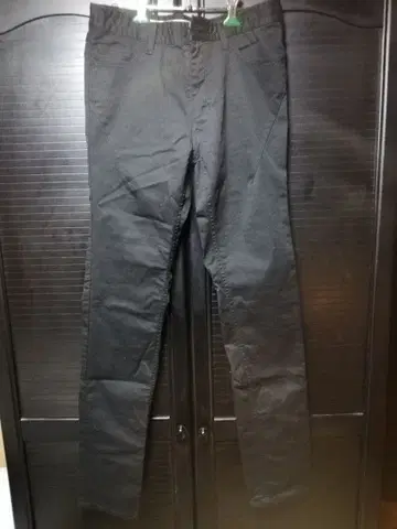 NUMBER (N)INE x 스튜디어스 블랙 스키니 팬츠