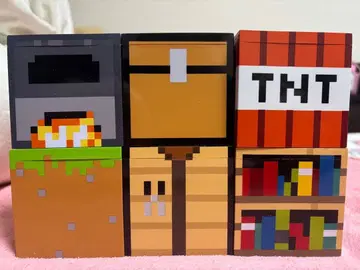 Minecraft 블록 디자인 6개 세트