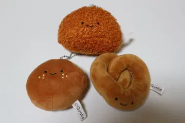 닛코리노 빵 마스코트 3종