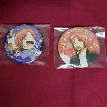 [ 2개 ] 은혼 긴파치선생 카무이 캔뱃지