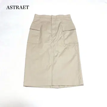 아스트라트 타이트 스커트(1) 스트레치 백 슬릿 오피스 캐주얼