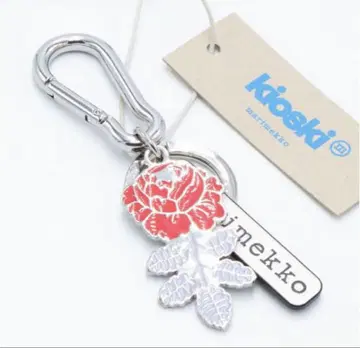 새상품급 마리메꼬 marimekko 키체인 Vihkiruusu