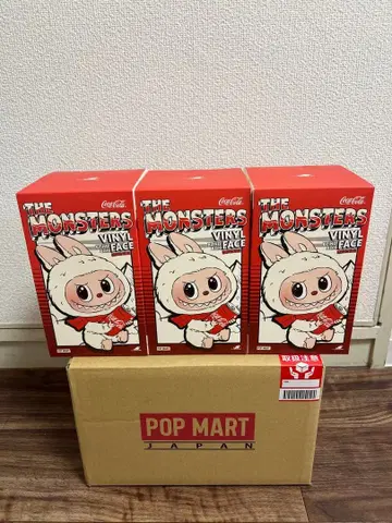 POPMART LABUBU 러브브 코카콜라 미개봉 3상자 세트