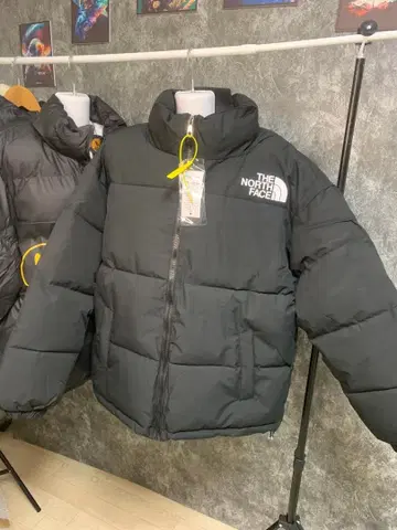 THE NOt FACE 블랙 다운 자켓 fake NEW