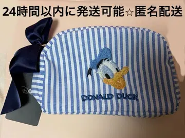 12시간 이내 발송 가능 메종 드 플뢰르 도널드 덕 라운드 파우치