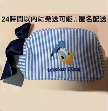 12시간 이내 발송 가능 메종 드 플뢰르 도널드 덕 라운드 파우치