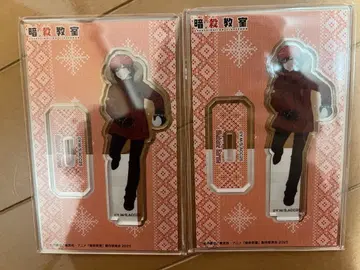 점페스 암살교실 아크릴 스탠드 눈놀이 카르마 2점 세트