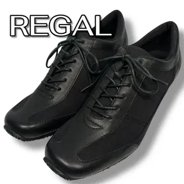 [ 미사용 ] REGAL 컴포트 슈즈 가죽/캔버스 절개 24cm