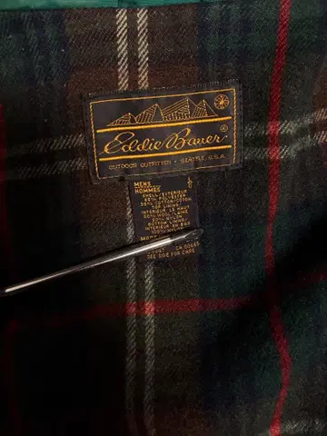 에디 바우어 블랙 택 마운틴 후드티 헌팅 자켓