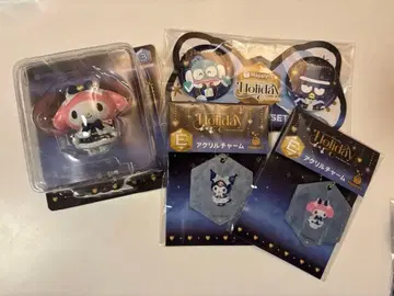 산리오 해피 복권 A상 피규어 마이멜로디 E상 F상 세트