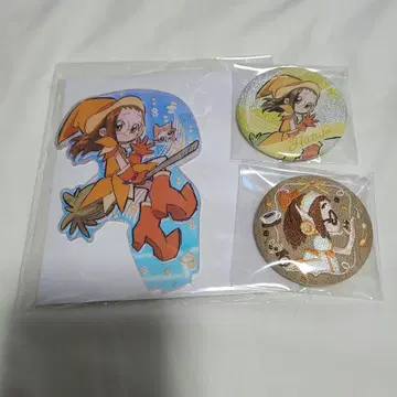 오쟈마녀 도레미 캔뱃지 아크릴 스탠드 하즈키