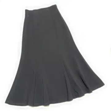 새상품급 DouDou 플레어 머메이드 스커트 블랙 브랜드