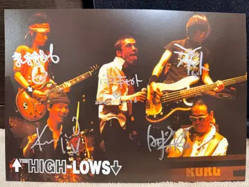 THE HIGH-LOWS CD 구매 특전 사인 기타 정리