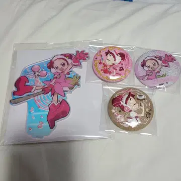 오쟈마녀 도레미 캔뱃지 아크릴 스탠드 도레미