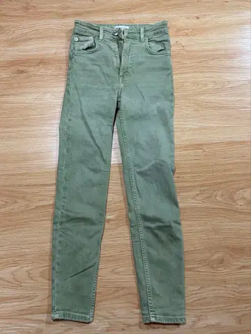 ZARA 카키 데님/32