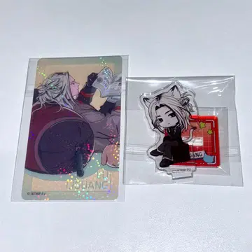 에이트리 마네키네코 아크릴 스탠드 클리어 카드 시카레이코
