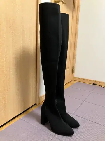 ESPERANZA 인스톰 소프트 포인티드 스트레치 니하이 부츠 LL