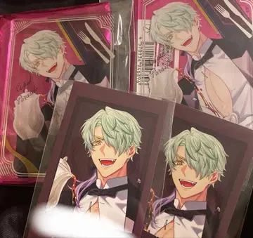 오토마 큐피파라 피터 아크릴 스탠드 포토 카드 세트