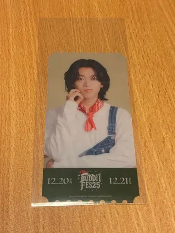 BUDDiiS SHOOT 클리어 픽처 티켓