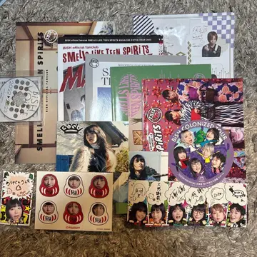 BiSH 팬클럽 회보 5권 세트 기타 스티커 세트