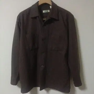 FAVOR 브라운 긴팔 셔츠