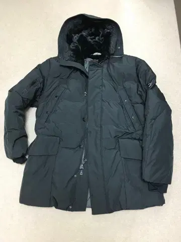 빅토리녹스 후드 부착 다운 자켓 XL