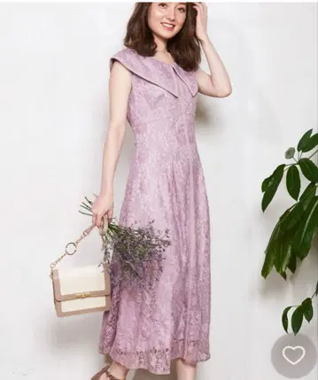 NOELA 핑크 레이스 원피스