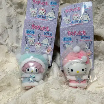 산리오 치비토모 눈의 정령 마이 스위트 피아노 키티 세트