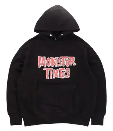 미사용에 가까운 monster times 후드티 블랙 XL 몬스터타임즈