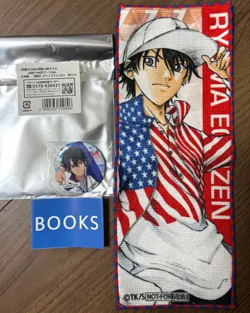 점프페스타 2026 신 테니스의 왕자님 캔뱃지 코반 타월 에치젠 료마