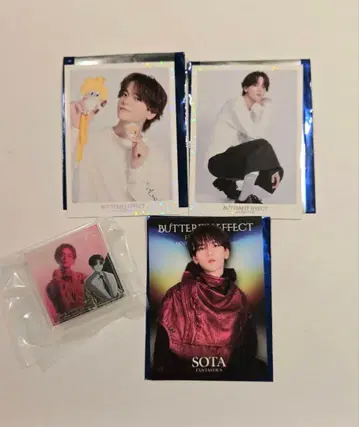 나카지마 소우타 트레이딩 카드, 시크릿, 배지 세트