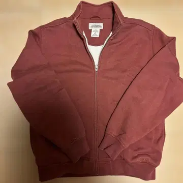 L.L.Bean 버건디 집업 트레이닝복 M