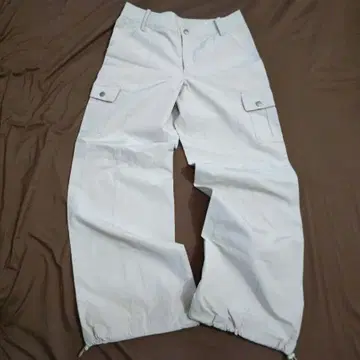 [ 거의 미사용 ] MK 미쉘클랑 와이드 팬츠 드로우 스트링 포함