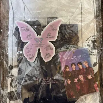 FANTASTICS 업그레이드 굿즈 낙하물 나비