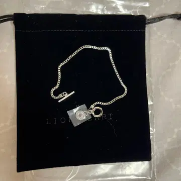 라이온 하트 스키니 체인 팔찌 [ 실버/L ]