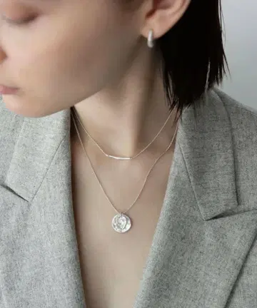 TEN. 루터 목걸이 실버